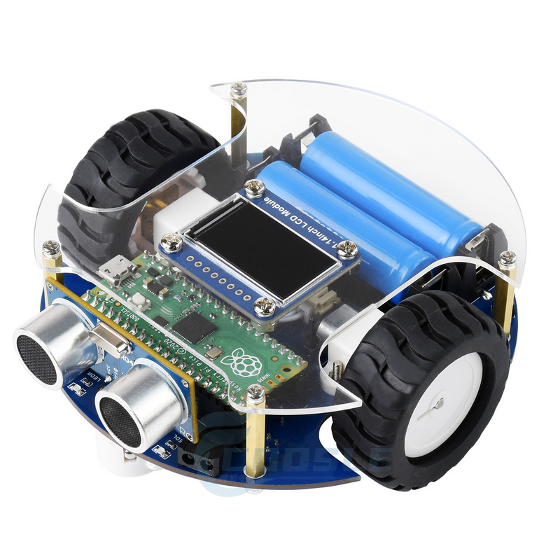 Waveshare PicoGo Mobile Robot Based on Raspberry Pi Pico Self Driving Remote Control car necessary for programming